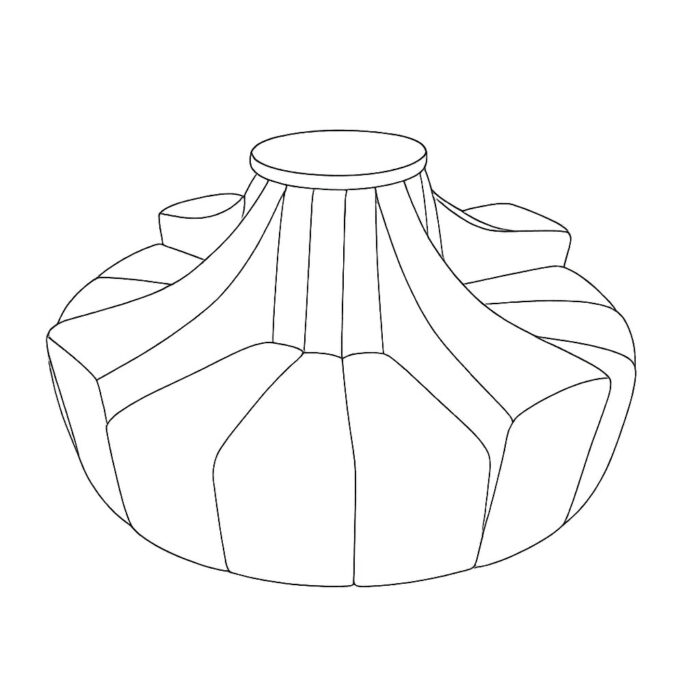 360 circular sofa - Image 4
