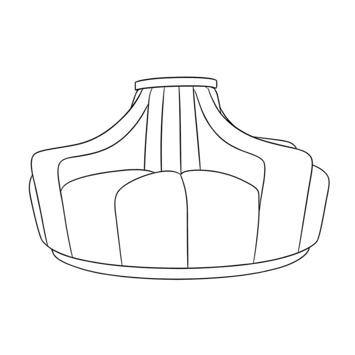 360 circular sofa - Image 5