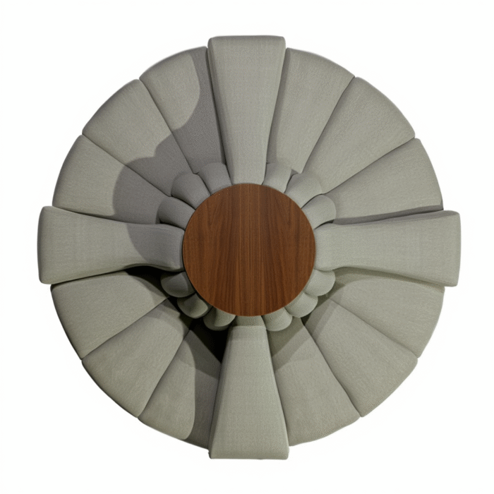 360 circular sofa - Image 3