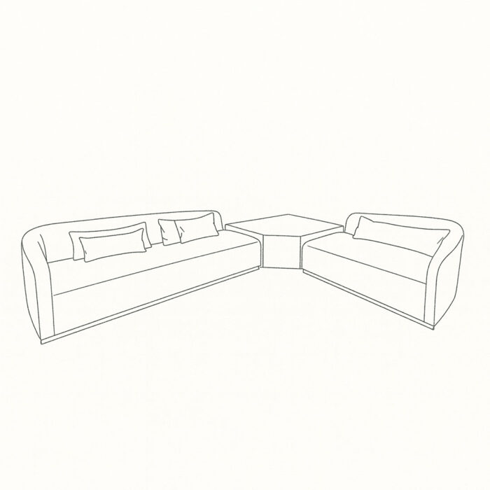 CurveConnect Corner Sofa - Image 6