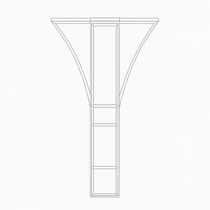 Wooden Arch Divider - Image 4
