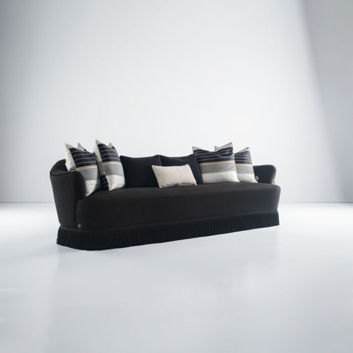⁦Noir Luxe Sofa⁩ - الصورة ⁦1⁩