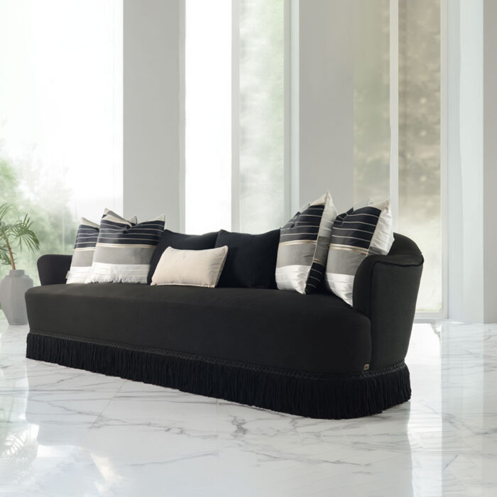 ⁦Noir Luxe Sofa⁩ - الصورة ⁦4⁩