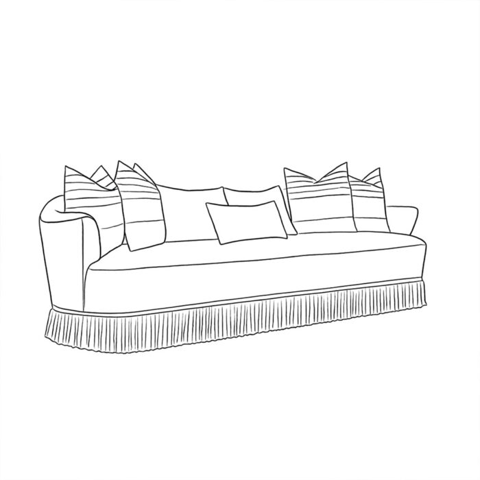 ⁦Noir Luxe Sofa⁩ - الصورة ⁦5⁩